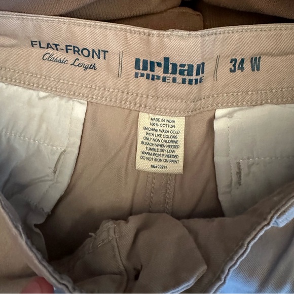 Urban Pipeline Men’s shorts 34W flat front - Picture 2 of 2